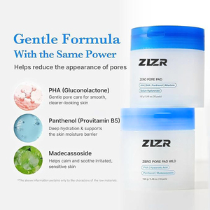 Disques Tonifiants Zéro Pores pour le Visage – Exfoliation et Soin des Pores – 4,5 % AHA Acide Lactique & 0,45 % BHA Acide Salicylique – Disques de Coton pour le Visage - Product Image 4