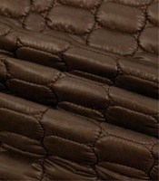 Vente en gros 100% polyester tissu matelassé pour couvertures matelas vestes jouets-matériau matelassé économique