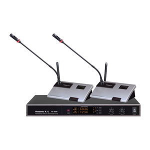 Sistema de Micrófono Inalámbrico Doble para Conferencias con Micrófono de Brazo Flexible 6200 - Product Image 1