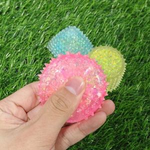 PU Material Spiky Shape Squeeze Ball with Slow Rebound for Children's Hand Relaxation and Tension Release <b>Fidget</b> Toy - Product Image 3