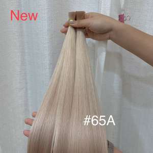 <span class=keywords><strong>Cabello</strong></span> Ruyi Pre-dividido Brasileño Sin Procesar # Extensiones de <span class=keywords><strong>Cabello</strong></span> Humano Virgen Remy de Color Rosa 65A, <span class=keywords><strong>Cabello</strong></span> a Granel de Doble Trama - Product Image 1