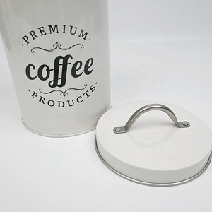 Ready Stock Round <b>Tin</b> Can With Handle Tea Coffee Sugar <b>Storage</b> Canister Set Food Grade Metal <b>Tin</b> Jar For Kitchen Pantry Organize - Product Image 6