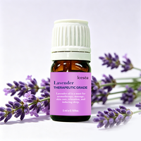 Huile de lavande OEM 100% pure non diluée, distillée à la vapeur, pour diffuseur d'aromathérapie, massage, marque privée, vente en gros