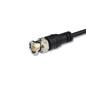 Kabel Koaksial BNC Male ke BNC Male Kustom untuk Perakitan CCTV, Kabel Ekstensi Sinyal Video - Product Image 3