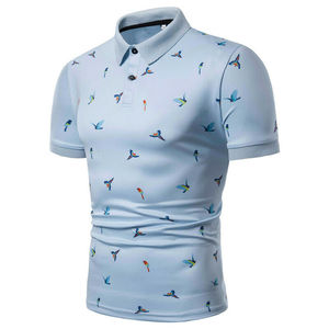 Polo de golf en coton de haute qualité, logo personnalisé - Product Image 3