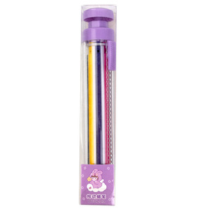Fournitures de papeterie multifonction, stylo, recharge, cadeau pour enfants, 8 en 1, presse-<span class=keywords><strong>Action</strong></span>, <span class=keywords><strong>Crayon</strong></span> multicolore pour enfants - Product Image 4