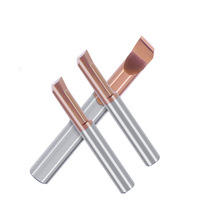 Barre de perçage anti-vibration de petit diamètre en carbure de tungstène, outil CNC pour rainurage interne, coupe acier/aluminium 2-8mm, longueur 50mm