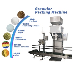 Máquina de envasado de arroz semiautomática de 50 Kg Máquina de llenado de dosificación de granos Máquina de embolsado de gránulos de 10 Kg 50 Kg - Product Image 2