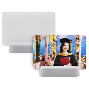 Sublimation Blank Acrylic Colorful LED <b>Photo</b> <b>Frame</b> Custom Printable Night Light Desktop Decor for Personalized Gifts & Home Use - Product Image 2