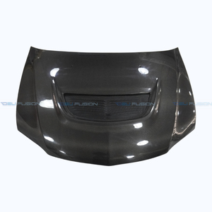 For 2003-2007 Mitsubishi Lancer Evolution EVO 8 9 CT9A Carbon Fiber <b>Hood</b> <b>Engine</b> Bonnet Cover Car Body Kits Splitter - Product Image 2