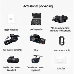 กล้องติดรถยนต์ระบบ IPS 4K + 2K พร้อมกล้องบันทึกกลางคืนบันทึกการจอดรถ BSD + ADAS รับประกัน1ปี - Product Image 6