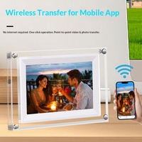 Bingkai Foto Digital Akrilik NFT 7-inci Multifungsi, Mendukung Video, WIFI, Cocok untuk Hadiah Rapat Tahunan, Dapat Digunakan di Luar Negeri