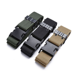 Ceinture Toile Camouflage - Boucle à Dégagement Rapide - Homme - Taille 130 - Neuf