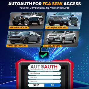 Kingbolen เครื่องสแกน K8ระบบครบวงจรเครื่องมือสแกนสองทิศทางเครื่องสแกนรถยนต์ OBD2แบบมีสายอัปเดตฟรี - Product Image 4