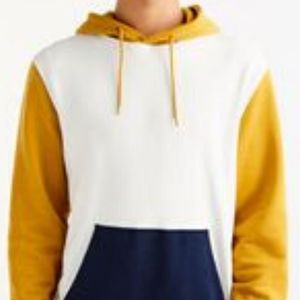 Sweat à capuche en molleton 100 % coton de haute qualité pour homme, couleur unie, avec impression personnalisée et broderie, idéal pour l'hiver - Product Image 2