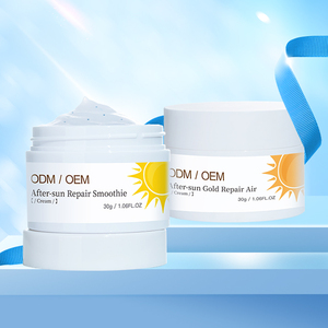 OEM Beauty Skin Care recupero a secco Gel vegano di Aloe Vera ripara la <span class=keywords><strong>crema</strong></span> per frullati <span class=keywords><strong>dopo</strong></span> la riparazione delle scottature solari - Product Image 4