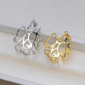 Nouveau pendentif en argent S925 à aiguille ouverte, en forme de perle baroque, plateau vide, composants de bijoux faits à la main, bricolage, 1744 - Product Image 1