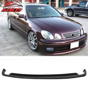 เหมาะสำหรับ Lexus GS300 ปี 1998-2005 สไตล์ JDM ชิ้นส่วนกันชนหน้าสีดำด้าน (ยังไม่ได้ทำสี) - Product Image 1