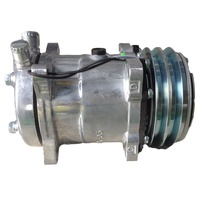 Compresor de CA automático de suministro de fábrica para VW Cars 24V 2PK 132MM polea para SD508 SD507 SD505 SD709 5H14 7H15 4507 6627