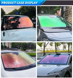 ฟิล์มติดกระจกเปลี่ยนสีคุณภาพสูง สีเขียวสะท้อนแสงสวยงาม เหมาะสำหรับประตูและหน้าต่างกระจก - Product Image 6