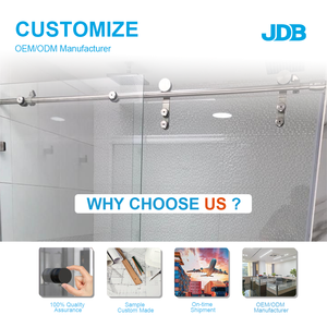 Modern Copper Glass <strong>Door</strong> <strong>Knob</strong> Handle for Bathroom Hotel &amp; Mall Use-Easy Installation - Product Image 5