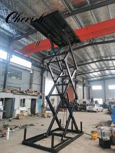 Elevador automático de una sola cubierta personalizable, elevador hidráulico de tijera para coche con capacidad de elevación de 5T, plataforma de transferencia de vehículos - Product Image 5
