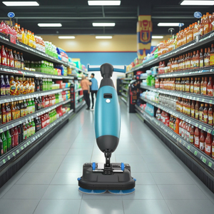 Hiệu Suất Cao Bền Bàn Chải Nhà Scrubber Sàn Làm Sạch Máy Gạch Làm Sạch Máy Sàn - Product Image 1