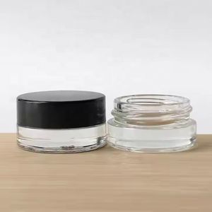 Tarro de vidrio esmerilado blanco transparente de 15 g, 30 g, 50 g para bálsamo labial, crema facial, con tapa de imitación madera y tapa metálica - Product Image 5