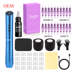 Kit de Máquina PMU Inalámbrica de 3.0mm con Pistola de Tatuaje Digital y Agujas de Cartucho de Tamaños Mixtos - Product Image 6