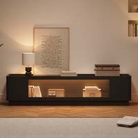 Meuble TV moderne et contemporain, écologique et durable, pour salon, utilisation domestique