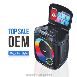 Máquina de Karaoke Portátil <span class=keywords><strong>Android</strong></span> Sound GD-1420 con Pantalla de 10.4 Pulgadas, Altavoces Inalámbricos, Visualización de Letras, Sistema KTV Todo en Uno - Product Image 2