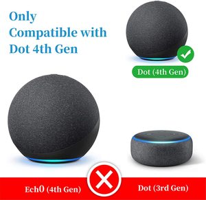 Soporte <span class=keywords><strong>de</strong></span> Pared Flexible 2024 para <span class=keywords><strong>Echo</strong></span> <span class=keywords><strong>Dot</strong></span> 4.ª <span class=keywords><strong>Generación</strong></span>, <span class=keywords><strong>Altavoz</strong></span> <span class=keywords><strong>Inteligente</strong></span>, Ahorro <span class=keywords><strong>de</strong></span> Espacio en el Hogar y Escritorio, Soporte <span class=keywords><strong>de</strong></span> Pared <span class=keywords><strong>de</strong></span> Plástico ABS - Product Image 2