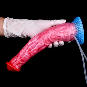 NNSX Ejaculation Inflatable Dildo Female <b>Masturbator</b> Thick Squirting Wholesale Adult Sex Toys Silicone Penis Fantasy alien Dildo - Product Image 5