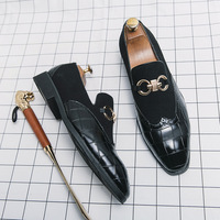 Chaussures en cuir brogues de grande taille pour hommes, abordables, pour le commerce extérieur, tailles 46-47, chaussures en cuir de mode pour affaires