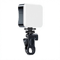 Mini Lampe de Remplissage Portable et Résistante en ABS pour Téléphones, Ordinateurs Portables et Photographie, Couleurs Réglables