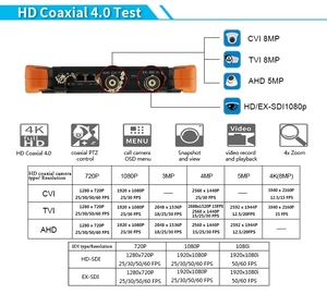 Eborm HD เครื่องทดสอบกล้องวงจรปิดแบบ HD เครื่องทดสอบมัลติมิเตอร์ TDR แบบ All In One ttest - Product Image 6