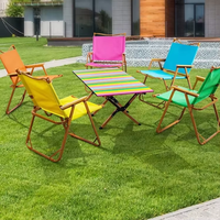 Chaise de camping pliable portable, chaise de plage ultralégère, fauteuils à cadre en aluminium durable pour la randonnée, la pêche, le pique-nique