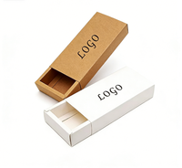 Boîte cadeau coulissante en papier kraft rigide, écologique et portable, pour poudre libre, blush, crème pour les yeux, parfum, de qualité supérieure