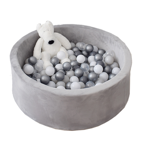 <span class=keywords><strong>Piscine</strong></span> à mousse <span class=keywords><strong>ronde</strong></span> pour enfants, balles en mousse douce grise, pour l'intérieur et l'extérieur, bon marché, - Product Image 1