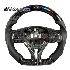 Volante de fibra de carbono personalizado con pantalla LED inteligente para Ghibli Levante GTS Quattroporte 2013-2020 - Product Image 1