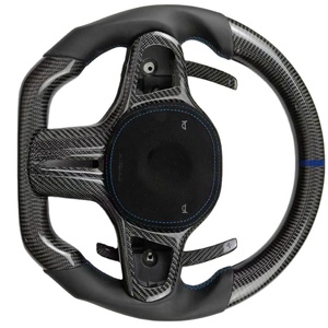 <span class=keywords><strong>Volante</strong></span> <span class=keywords><strong>Deportivo</strong></span> DINGNUO en Forma de D de Fibra de Carbono y Cuero, 3 Radios, Agarre de 35 mm, Estilo <span class=keywords><strong>Deportivo</strong></span> <span class=keywords><strong>para</strong></span> G30/G20 X6/X5/X3/X4 Serie 5 - Product Image 4