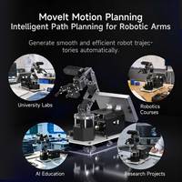 Yahboom DOFBOT Ultra 6 DOF, Brazo Robótico con Visión 3D y Modelo de Lenguaje de IA Avanzado, Diseñado para Raspberry Pi 5 y RDK X5