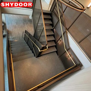 Rampe d'escalier en <span class=keywords><strong>acier</strong></span> inoxydable 304 pour intérieur et extérieur - Design moderne, robuste, résistant à la rouille, à la corrosion et aux intempéries - Product Image 4