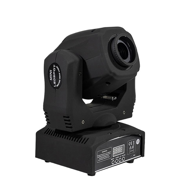 Shehds LED Spot 60W Gobos Mini Moving Head Lighting DJ Festivals Disco Home DJ Disco Stage Theater