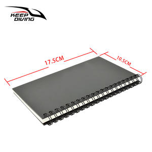 Carnet de plongée KEEP DIVING, pages intérieures en polypropylène pour équipement de plongée, fournitures, enregistrement sous-marin, écriture, tableau d'écriture - Product Image 3