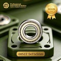 Roulement miniature à faible vibration 685ZZ 5x11x5mm, roulement à billes à section mince ZV4 pour dispositifs de capteurs optiques