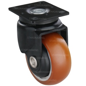 SS 2 pulgadas 50mm Robot Rueda giratoria <span class=keywords><strong>AGV</strong></span> Rueda giratoria - Product Image 3