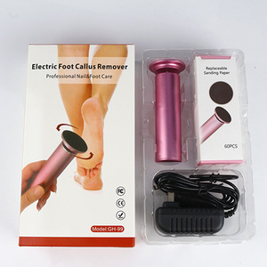 Removedor de Callos Eléctrico Profesional, Herramienta de Pedicura Profesional, Lima para Pies de Doble Velocidad con Discos de Lijado Desechables - Product Image 1