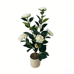 Árbol de Camelia Artificial, Árbol de Camelia Sintético, Árbol de Camelia en Maceta - Product Image 1