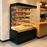 Armoire de maintien au chaud en acier inoxydable pour poulet rôti, charcuterie, restauration rapide et pizza